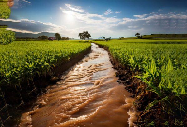 water quality ai image agricultural runoff