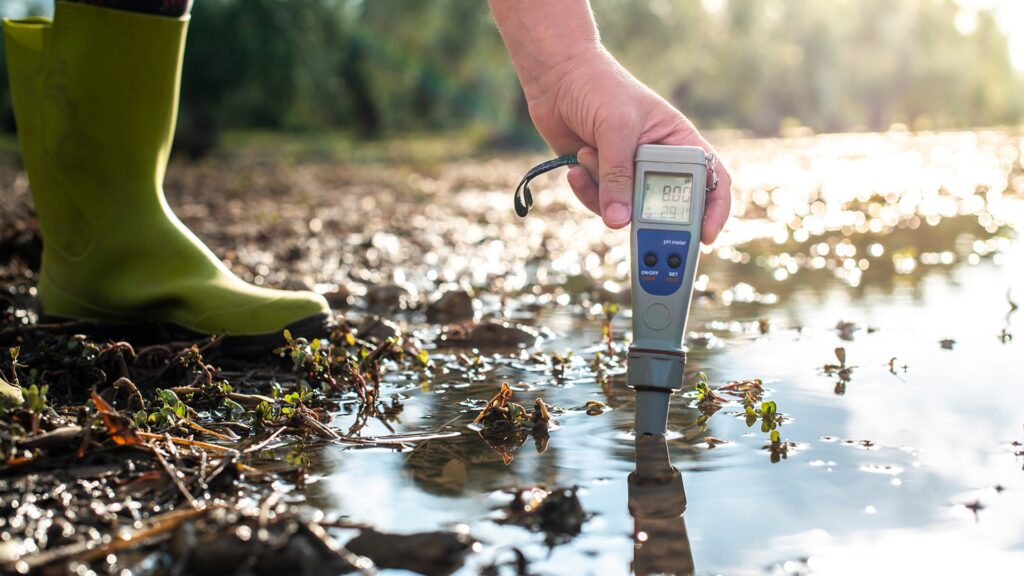 water quality testing for pH